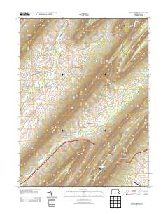 Doylesburg 2013 topographic map thumbnail