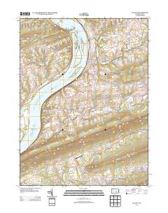 Halifax 2013 topographic map thumbnail