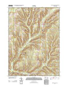 Grand Valley 2013 topographic map thumbnail