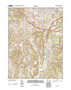 Indiana 2013 topographic map thumbnail
