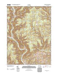 Waterville 2013 topographic map thumbnail