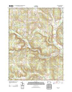 Utica 2013 topographic map thumbnail