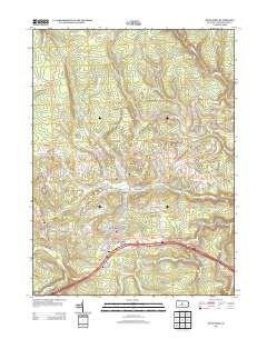 Snow Shoe 2013 topographic map thumbnail