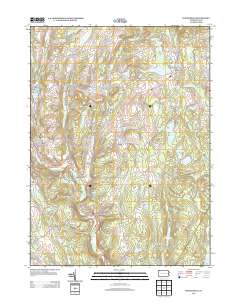 White Mills 2013 topographic map thumbnail