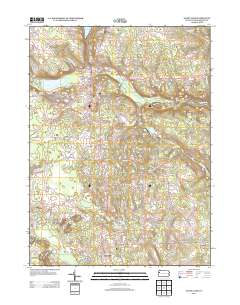 Sandy Lake 2013 topographic map thumbnail