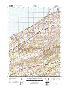 Swanville 2013 topographic map thumbnail