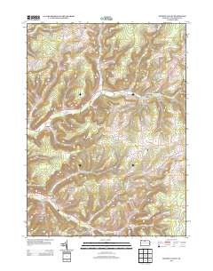 Sweden Valley 2013 topographic map thumbnail