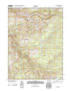 Windber 2013 topographic map thumbnail