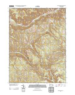 West Creek 2013 topographic map thumbnail