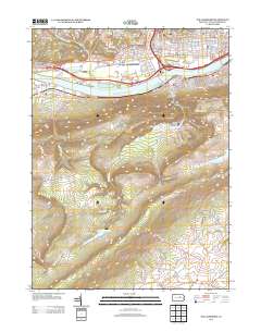 Williamsport 2013 topographic map thumbnail