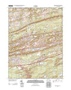 Shenandoah 2013 topographic map thumbnail