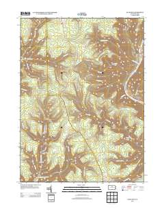 Slate Run 2013 topographic map thumbnail