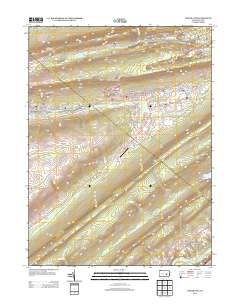 Tower City 2013 topographic map thumbnail