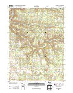 Tylersburg 2013 topographic map thumbnail