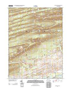 Hartleton 2013 topographic map thumbnail