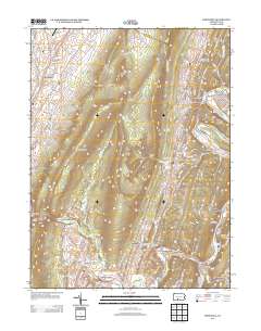 Hopewell 2013 topographic map thumbnail