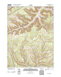 Hazel Hurst 2013 topographic map thumbnail