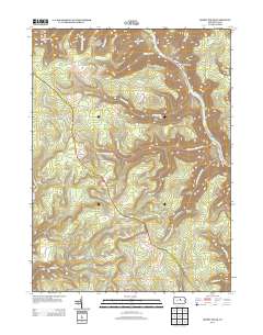 Jersey Mills 2013 topographic map thumbnail