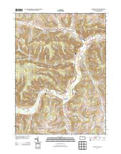 Keeneyville 2013 topographic map thumbnail
