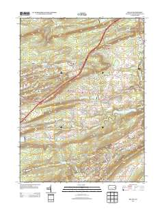 Delano 2013 topographic map thumbnail