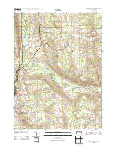 Greenville East 2013 topographic map thumbnail
