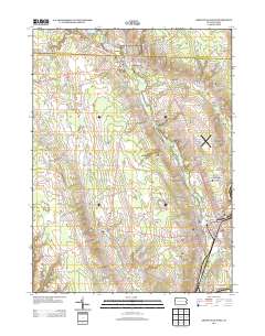 Greenville West 2013 topographic map thumbnail