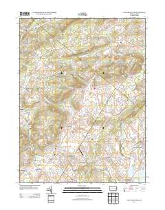 East Greenville 2013 topographic map thumbnail