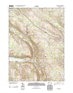 Fredonia 2013 topographic map thumbnail