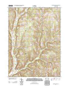 Dempseytown 2013 topographic map thumbnail
