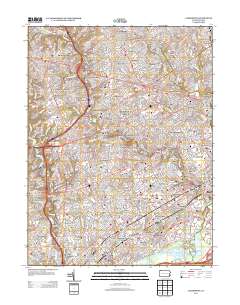 Lansdowne 2013 topographic map thumbnail