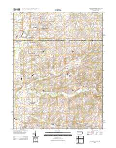 Littlestown 2013 topographic map thumbnail