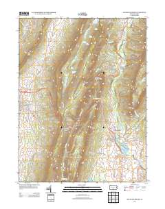 McConnellsburg 2013 topographic map thumbnail