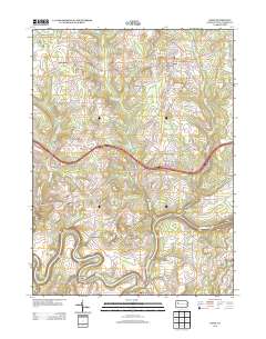Knox 2013 topographic map thumbnail