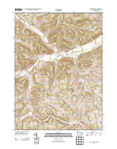 Knoxville 2013 topographic map thumbnail