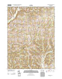 Lairdsville 2013 topographic map thumbnail