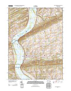 Millersburg 2013 topographic map thumbnail