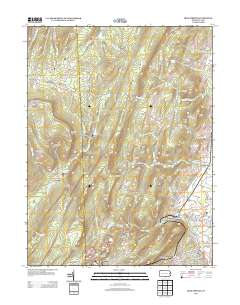 Iron Springs 2013 topographic map thumbnail