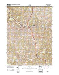 Irwin 2013 topographic map thumbnail