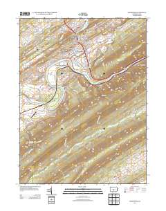 Lewistown 2013 topographic map thumbnail