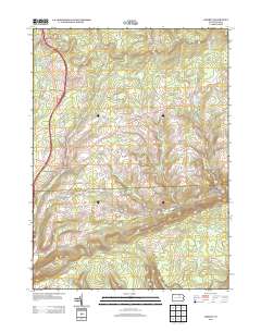 Liberty 2013 topographic map thumbnail