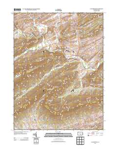 Landisburg 2013 topographic map thumbnail