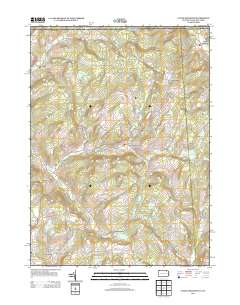 Little Meadows 2013 topographic map thumbnail