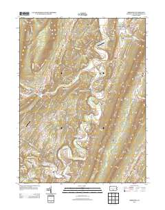 Orbisonia 2013 topographic map thumbnail
