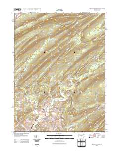 McAlevys Fort 2013 topographic map thumbnail