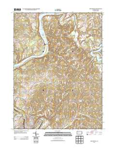 Leechburg 2013 topographic map thumbnail