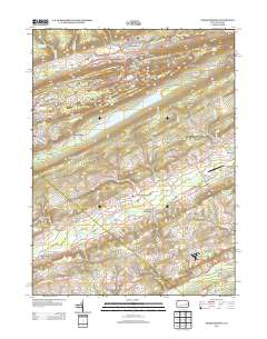 Nesquehoning 2013 topographic map thumbnail