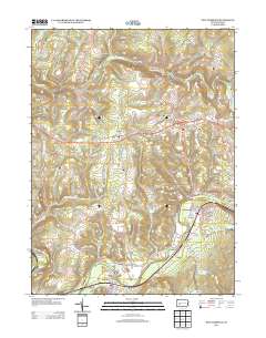 New Florence 2013 topographic map thumbnail