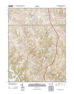 New Freedom 2013 topographic map thumbnail
