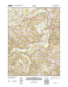 New Galilee 2013 topographic map thumbnail