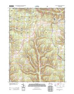 Mount Jewett 2013 topographic map thumbnail